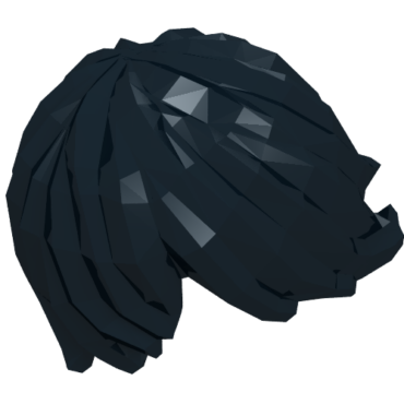 87991 - Minifigure, Hair Tousled with Side Part