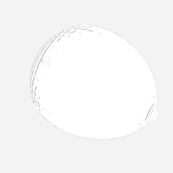 88068 - Windscreen 8 x 4 2/3 x 3 2/3 Quarter Sphere (Inner) with Pins