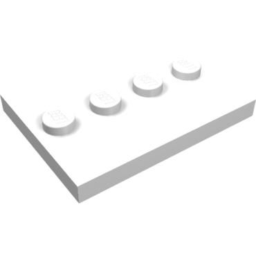 88646 - Tile, Modified 3 x 4 with 4 Studs in Center