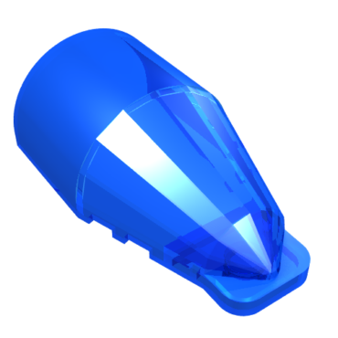 89762 - Windscreen 7 x 4 x 2 Round Extended Front Edge