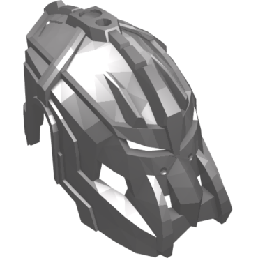 92214 - Hero Factory Mask, Dual Sided (Drilldozer / Fire Lord)