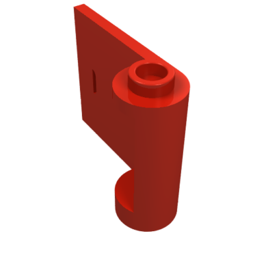 92262 - Door 1 x 3 x 2 Left - Open Between Top and Bottom Hinge