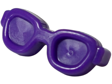 93080l - Friends Accessories Glasses, Oval Shaped with Small Pin