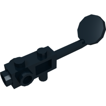 93106 - Minifigure, Utensil Metal Detector, no Stud on Search Head