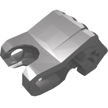 93575 - Hero Factory Fist with Axle Hole - 4 Fingers