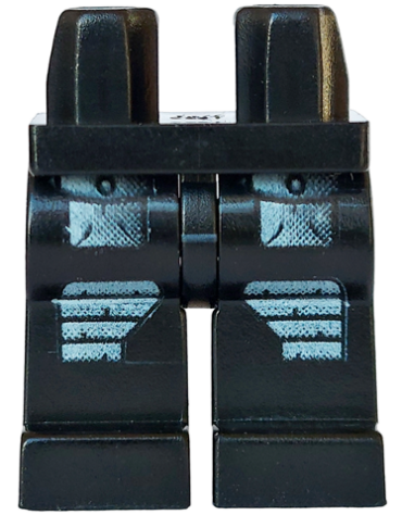 970c00pb0005 - Hips and Legs with Alpha Team Gray Pockets and No Stripe Pattern (Dash)