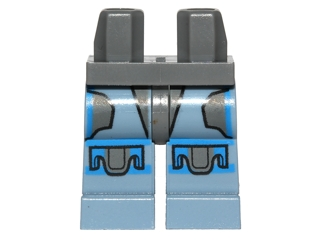 970c55pb04 - Hips and Sand Blue Legs with SW Pre Vizsla Armor Pattern