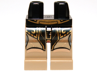 970c69pb03 - Hips and Dark Tan Legs with SW Golden Belt Geonosian Pattern