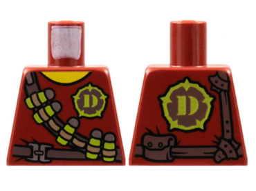 973pb0992 - Torso Dino Tranquilizer Bandolier, Belt and 'D' Pattern