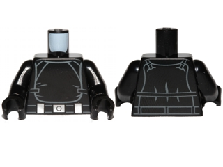 973pb1565c01 - Torso SW Imperial Gunner Jumpsuit Pattern / Black Arms / Black Hands