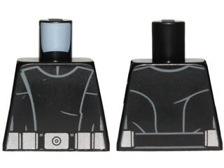 973pb2595 - Torso SW Imperial Death Star Trooper Pattern