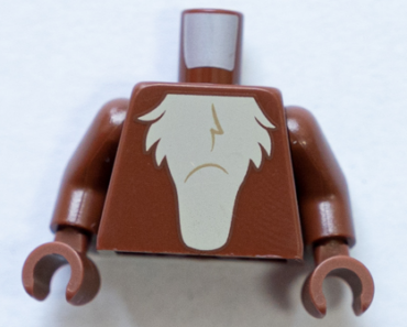 973pb4263c01 - Torso Tan Chest Fur Pattern / Reddish Brown Arms / Reddish Brown Hands