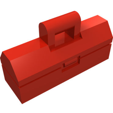 98368 - Minifigure, Utensil Toolbox