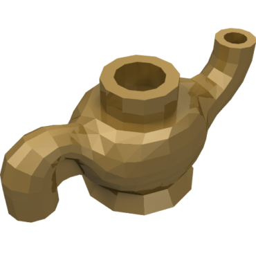 98383 - Minifigure, Utensil Genie Lamp / Teapot
