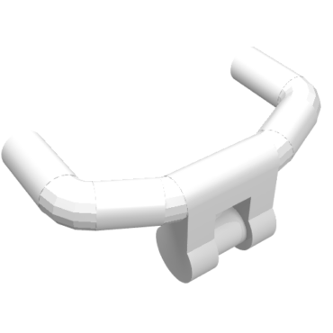 98397 - Minifigure, Utensil Handlebars with Angular Handles