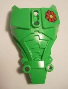 98569pb06 - Hero Factory Full Torso Armor with Red and Yellow Flower Pattern (Joker)
