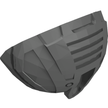 98571 - Hero Factory Shoulder Armor, Rounded
