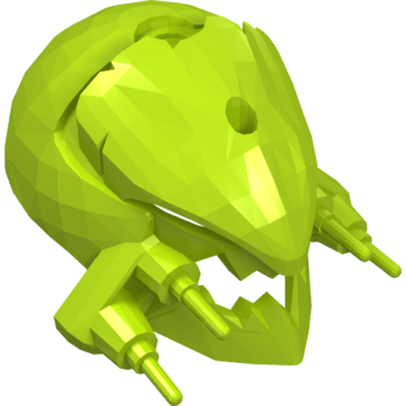 98579 - Hero Factory Mask (Toxic Reapa)