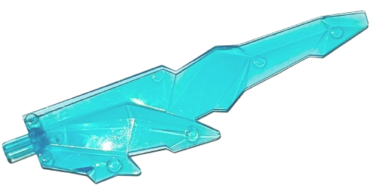 98856 - Large Figure Weapon, Blade Crystal Shard with Axle