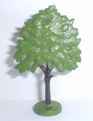 FTOakH - Plant, Tree Flat Oak painted with hollow base