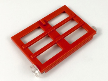 bb1389c01 - Door 1 x 4 x 5 Right with 6 Panes with Fixed Trans-Clear Glass