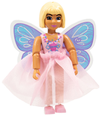 belvfemale27a - Belville Female - Cherrie Blossom Pink Sleeveless Top with Skirt and Wings