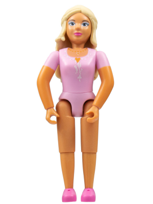 belvfemale39 - Belville Female - Princess - Pink Top, Bright Light Yellow Hair, Dark Pink Shoes