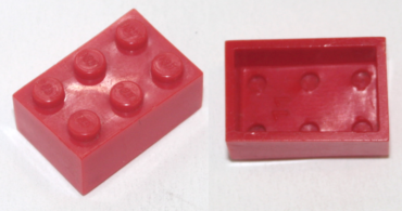 bhol03 - Brick 2 x 3 without Bottom Tubes