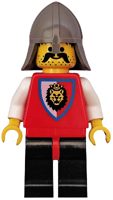 cas066 - Royal Knights - Knight 4, Dark Gray Neck-Protector