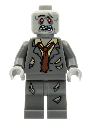 col005 - Zombie, Series 1 (Minifigure Only without Stand and Accessories)