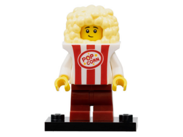 col23-7 - Popcorn Costume, Series 23 (Complete Set with Stand and Accessories)