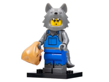 col23-8 - Wolf Costume, Series 23 (Complete Set with Stand and Accessories)