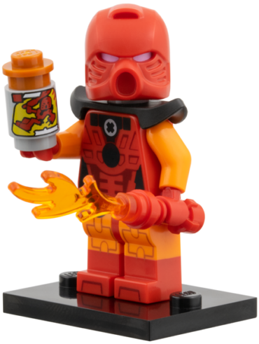 col29-3 - Bionicle Cosplayer, Series 29 (Complete Set with Stand and Accessories)