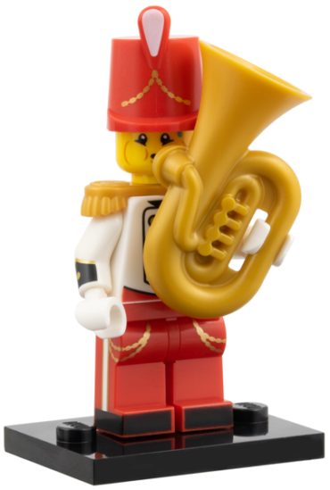 col29-8 - Tuba Player, Series 29 (Complete Set with Stand and Accessories)