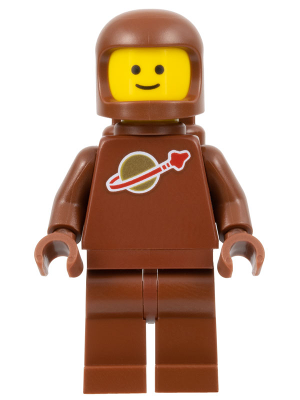 col413 - Brown Astronaut, Series 24 (Minifigure Only without Stand and Accessories)