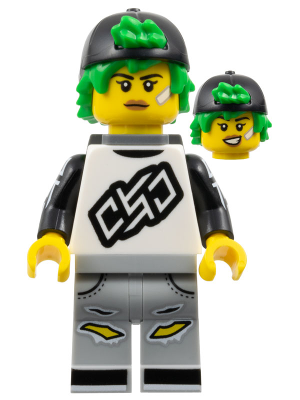 col455 - Longboarder, Series 27 (Minifigure Only without Stand and Accessories)