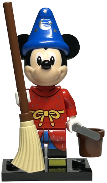 coldis100-4 - Sorcerer's Apprentice Mickey, Disney 100 (Complete Set with Stand and Accessories)