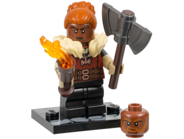 coldnd-1 - Dwarf Barbarian, Dungeons & Dragons (Complete Set with Stand and Accessories)