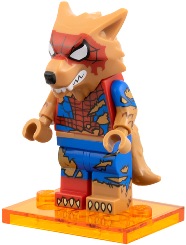 colspi-12 - Peter Parker / Werewolf Spider-Man, Spider-Man Across the Spider-Verse (Complete Set with Stand and Accessories)