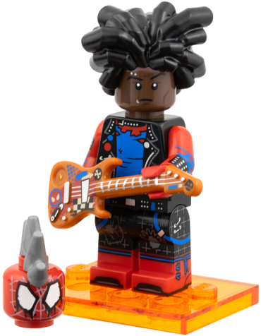 colspi-2 - Hobie Brown / Spider-Punk, Spider-Man Across the Spider-Verse (Complete Set with Stand and Accessories)