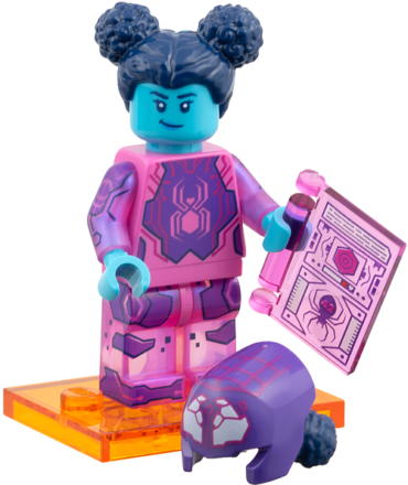 colspi-9 - Margo Kess / Spider-Byte, Spider-Man Across the Spider-Verse (Complete Set with Stand and Accessories)