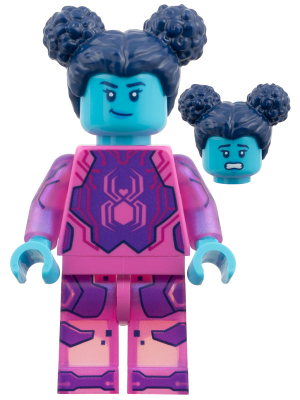 colspi09 - Margo Kess / Spider-Byte, Spider-Man Across the Spider-Verse (Minifigure Only without Stand and Accessories)
