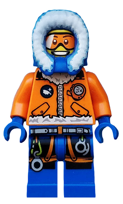 cty0492 - Arctic Explorer, Male with Orange Goggles