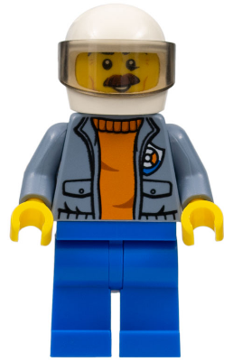 cty0828 - Coast Guard City - Helicopter Pilot with Moustache