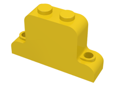 fabaj1 - Fabuland Brick, Modified 1 x 4 x 2 Bell Shape