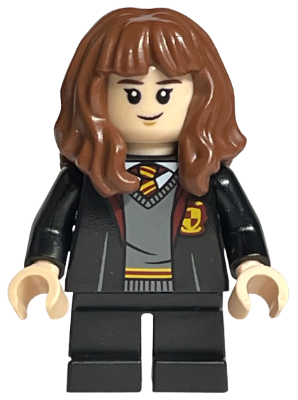 hp315 - Hermione Granger - Gryffindor Robe Open, Sweater, Shirt and Tie, Black Short Legs