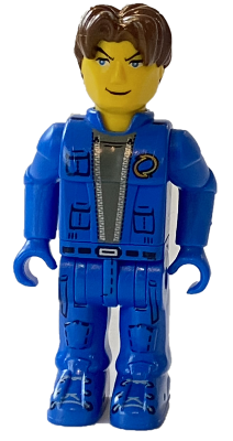 js026 - Jack Stone - Blue Jacket, Blue Pants