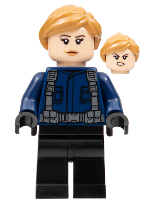 jw086 - ACU Guard - Female, Medium Nougat Hair, Light Nougat Head