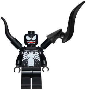 sh0690 - Venom - Teeth Parted, 2 Back Appendages