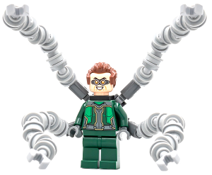 sh0727 - Dr. Octopus (Otto Octavius) / Doc Ock - Dark Green Suit, Mechanical Arms with Bars